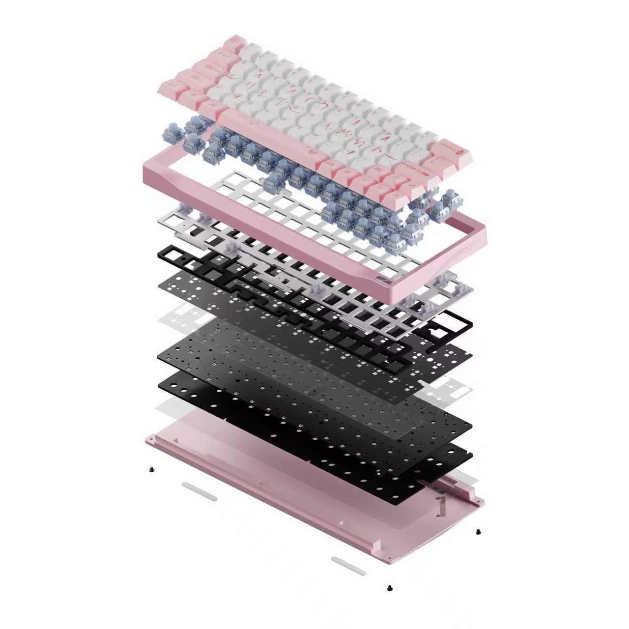 Keyboard exploded view