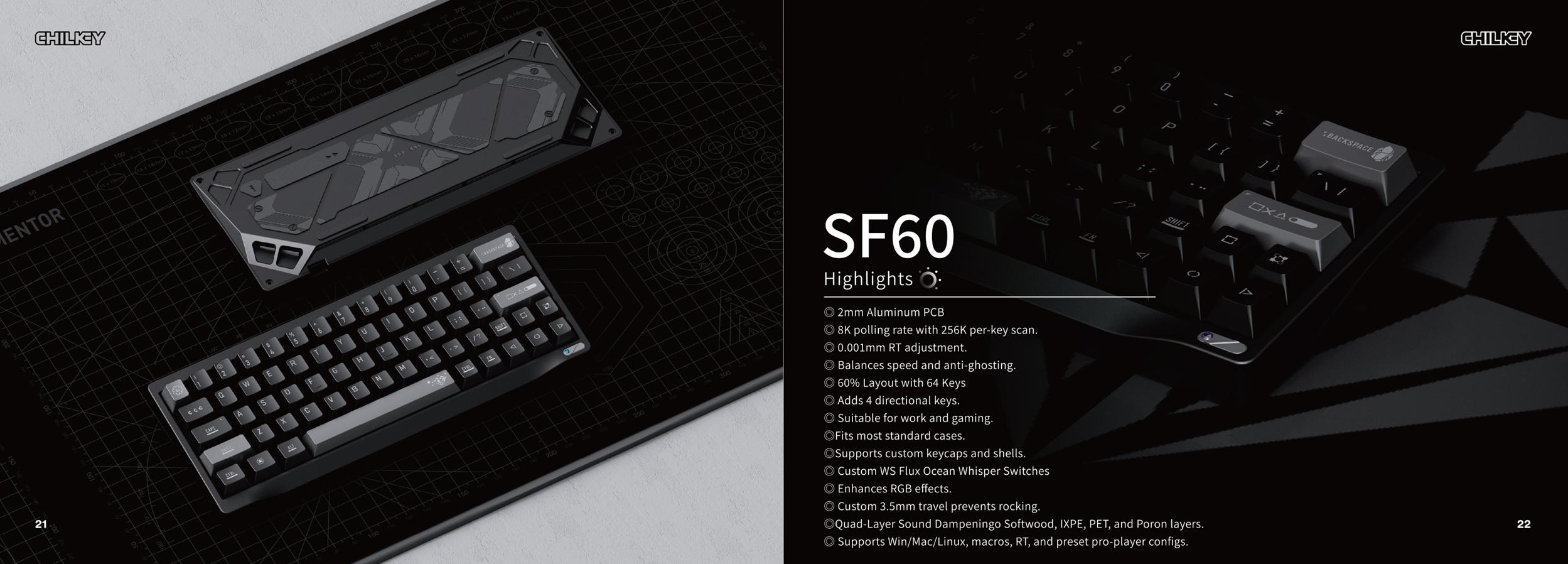 SF60 keyboard